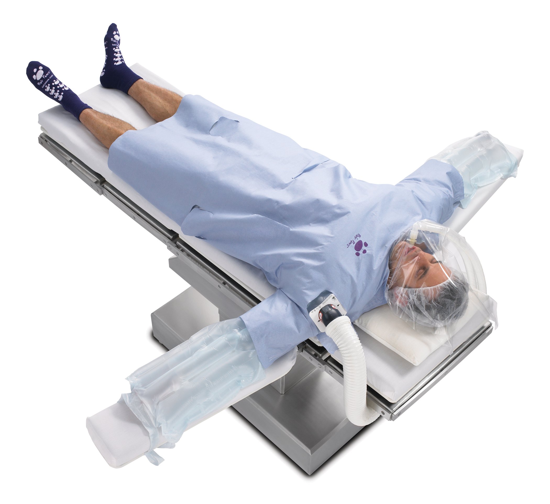 Patient Warming Gown 3M Bair Hugger Flex Large Blue Reusable, 20/Case