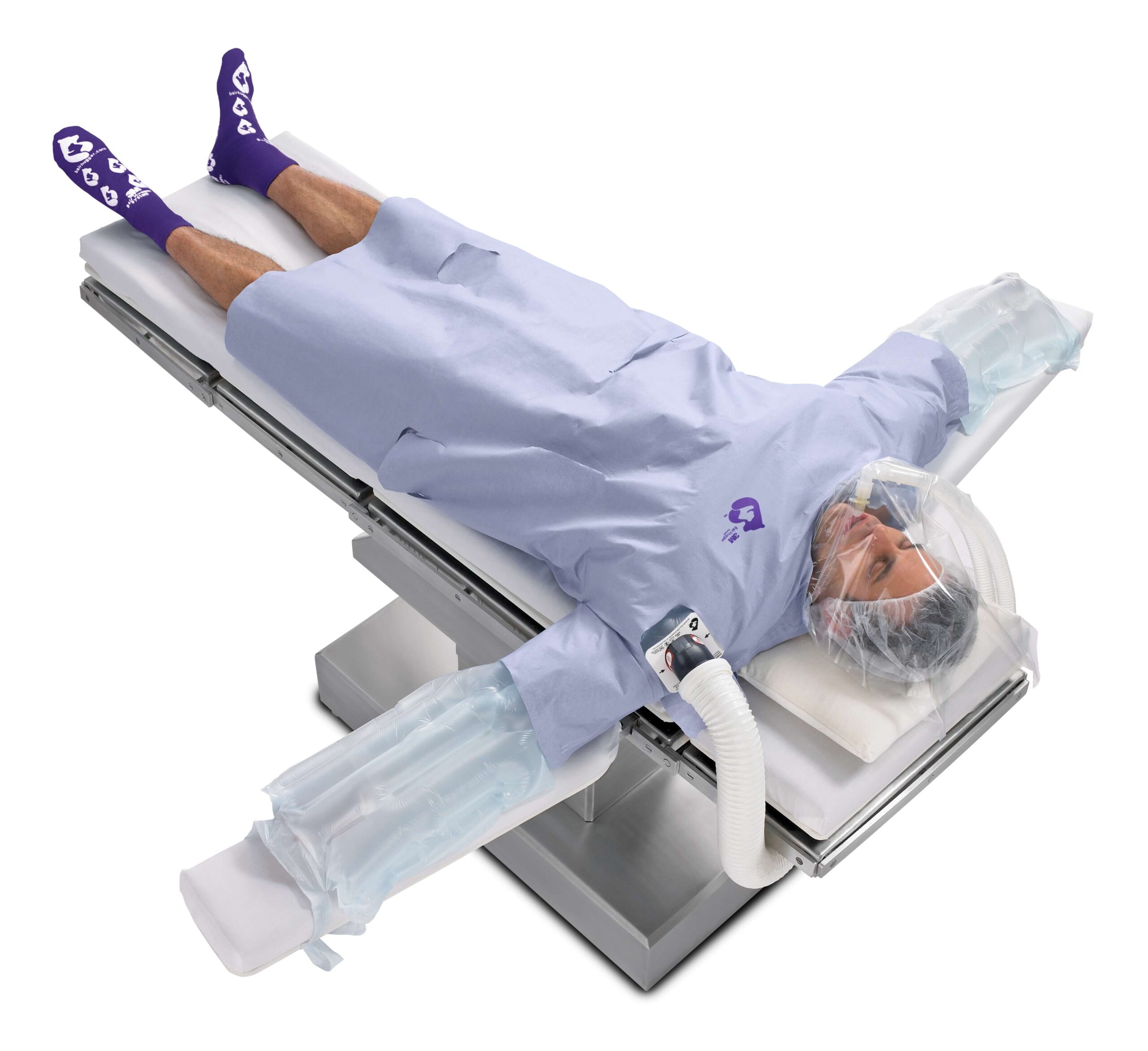 Patient Warming Gown 3M Bair Hugger Flex X-Large Blue Reusable, 20/Case