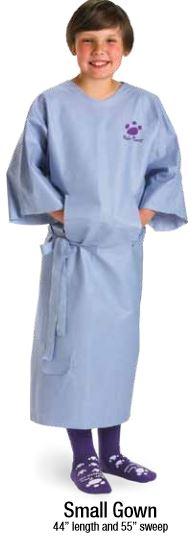 Patient Warming Gown 3M Bair Hugger Small Blue Reusable, 20/Case